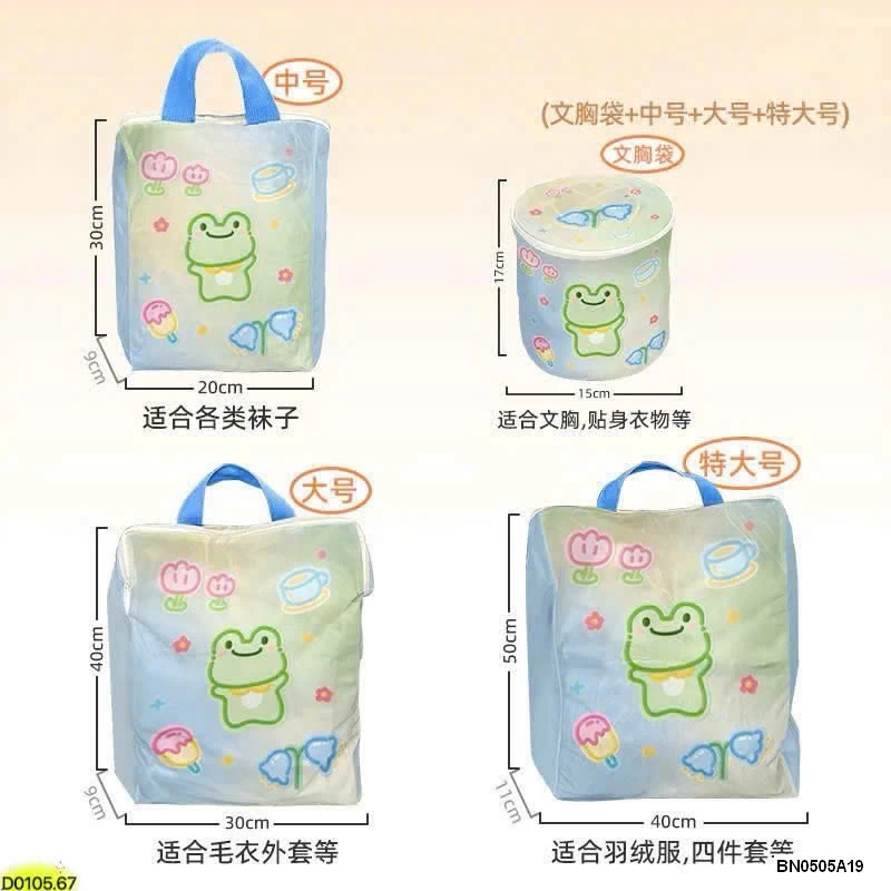 SET 4 TÚI GIẶT BẢO VỆ MÁY GIẶT