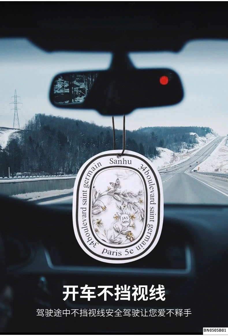 SÉT 10 LÁ THƠM TREOM Ô TÔ