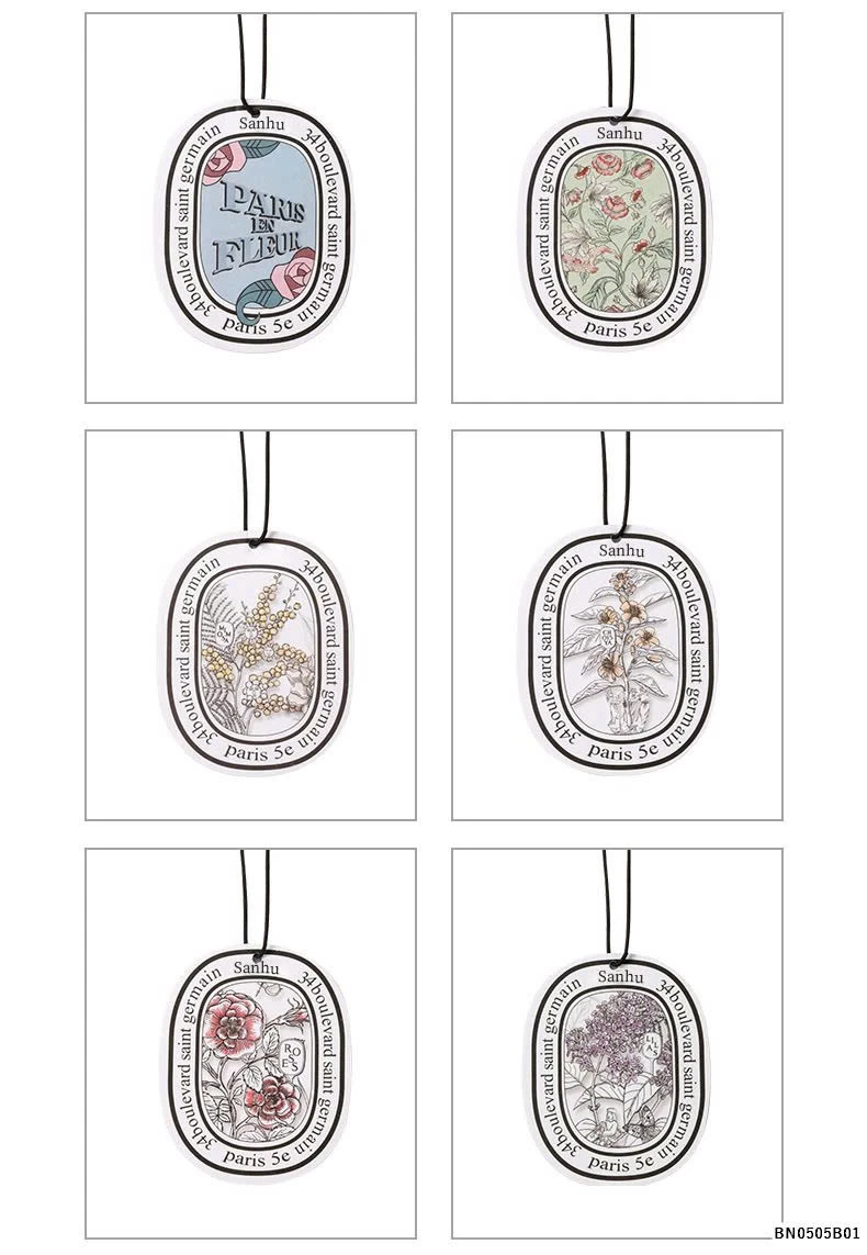 SÉT 10 LÁ THƠM TREOM Ô TÔ