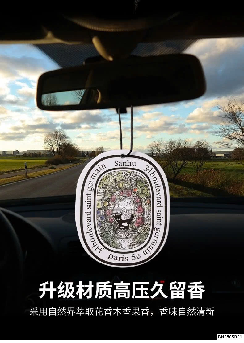 SÉT 10 LÁ THƠM TREOM Ô TÔ