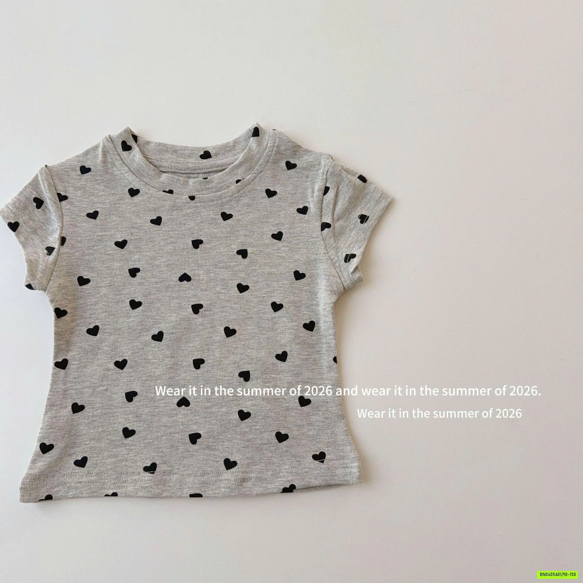 SÉT ÁO TRÁI TIM MIX QUẦN VÁY T&QKIDS