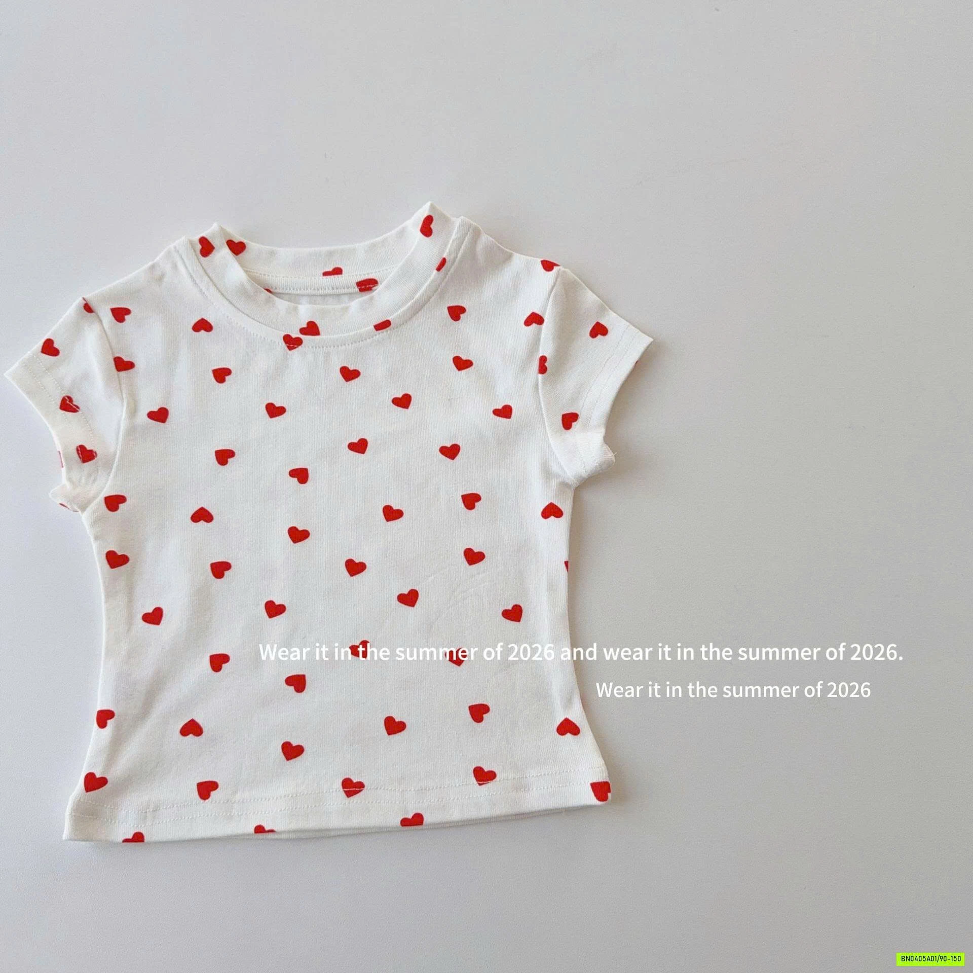 SÉT ÁO TRÁI TIM MIX QUẦN VÁY T&QKIDS