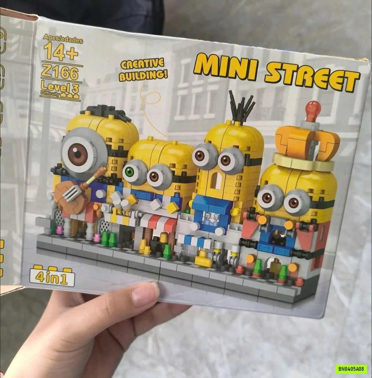 SET 4 LEGO MINIONS