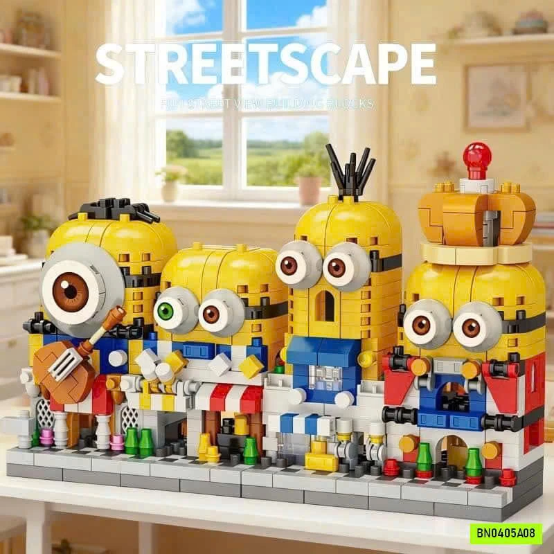 SET 4 LEGO MINIONS
