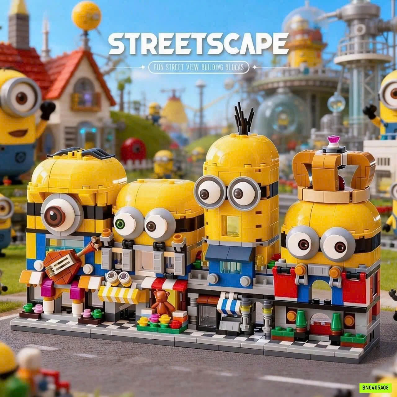 SET 4 LEGO MINIONS