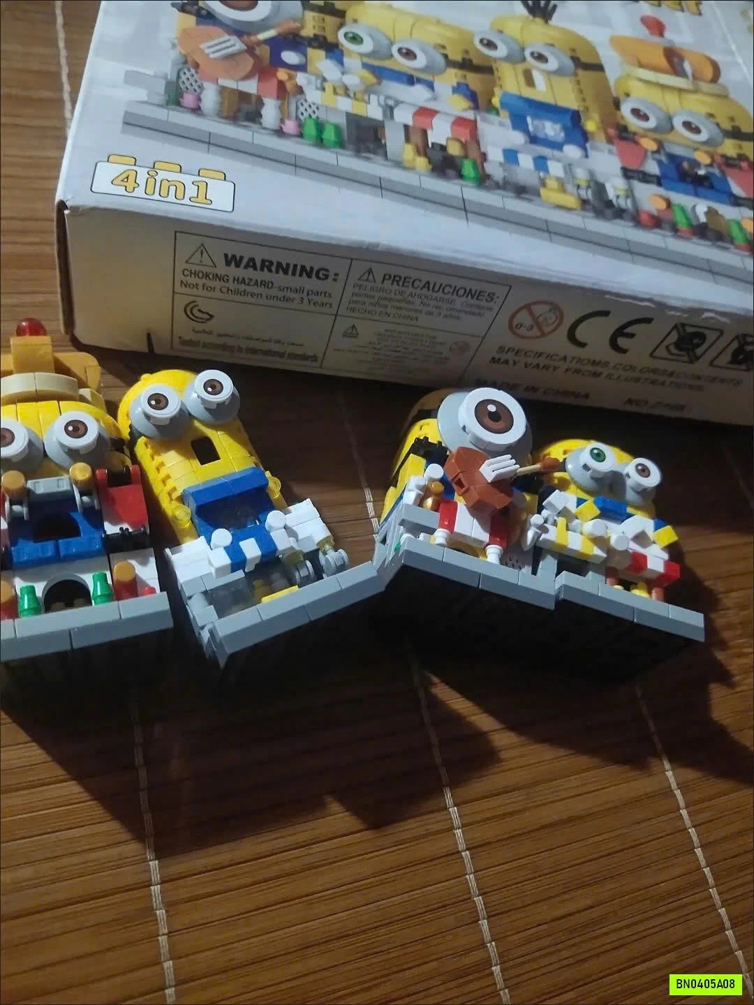 SET 4 LEGO MINIONS
