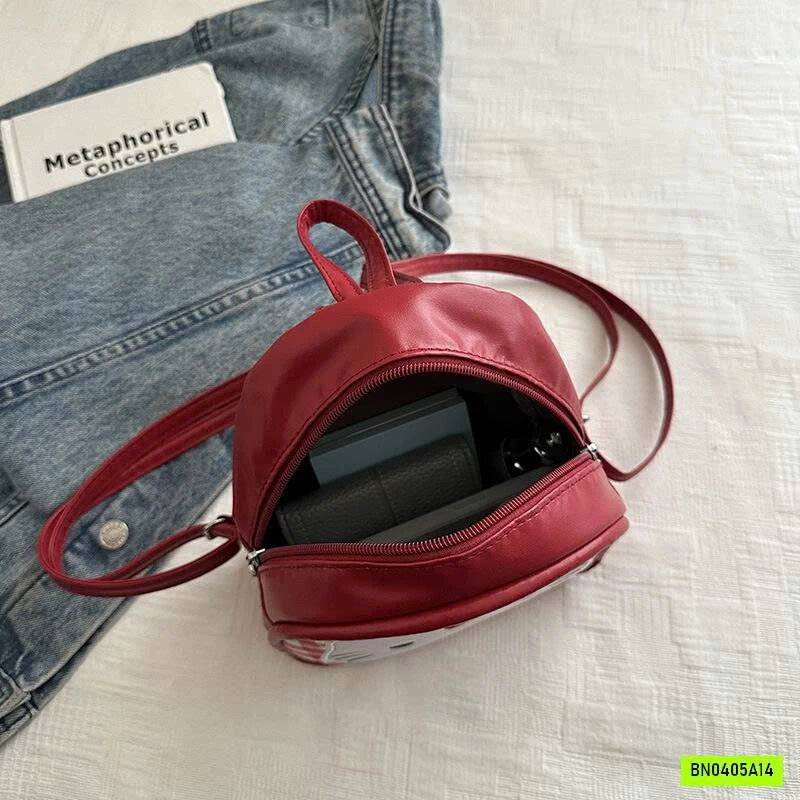 BALO KITTY CARO ĐỎ