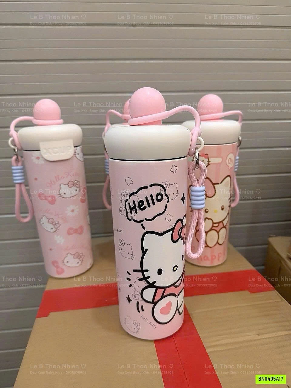 BÌNH NƯỚC GIỮ NHIỆT KITTY