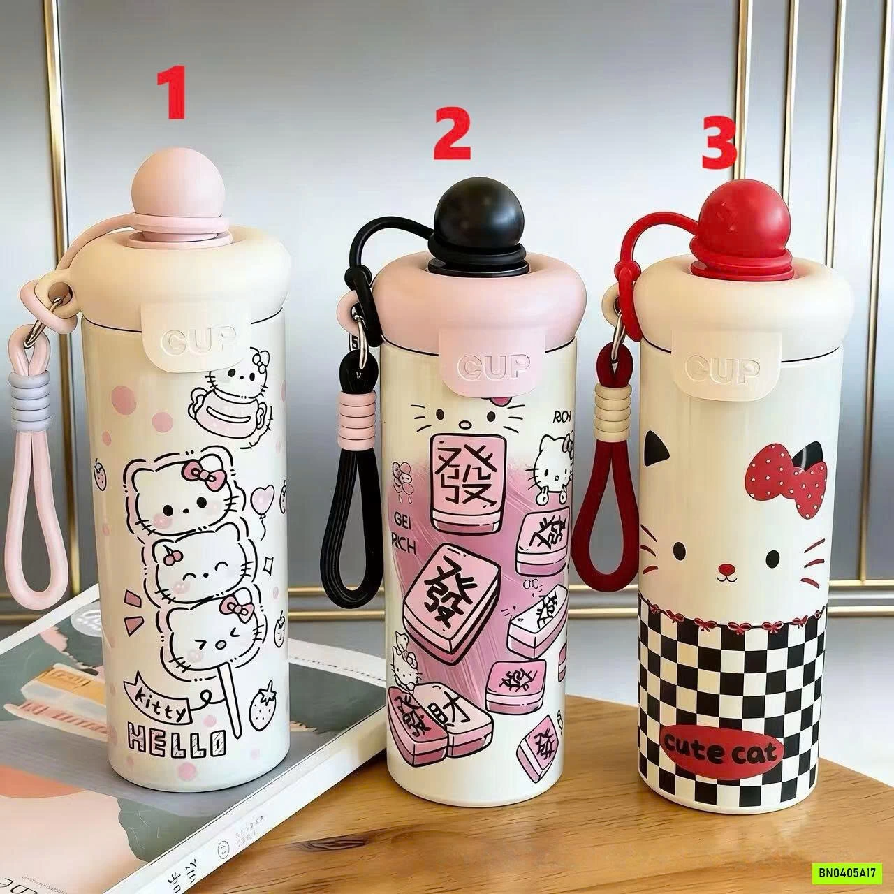 BÌNH NƯỚC GIỮ NHIỆT KITTY