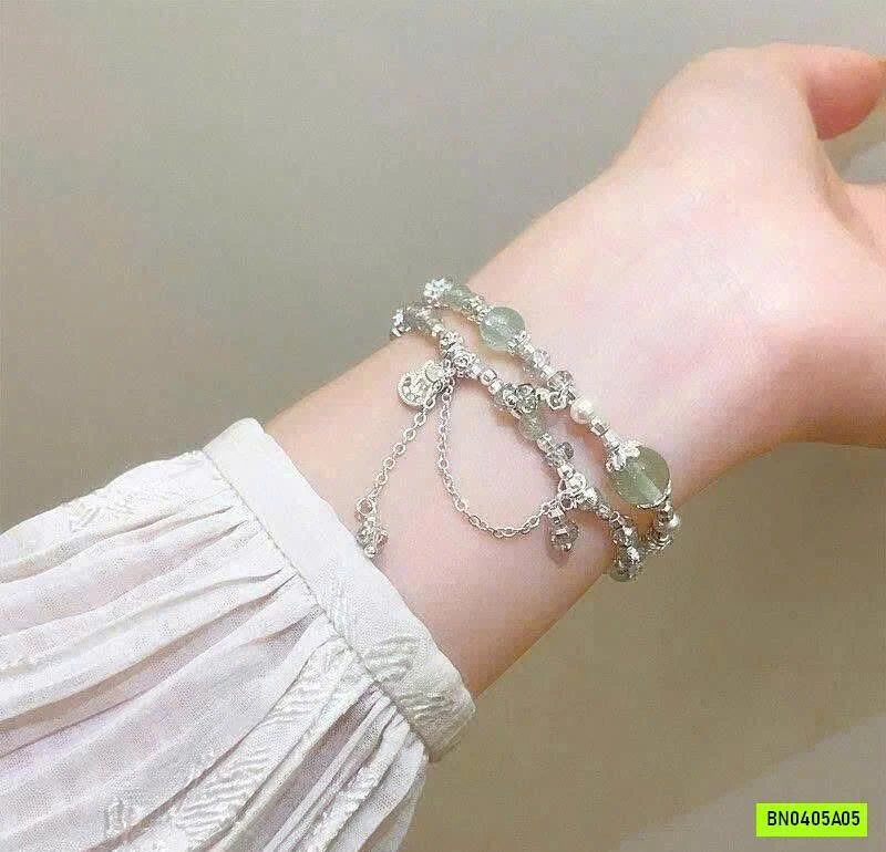 VÒNG TAY GOLICC PHỐI ĐÁ