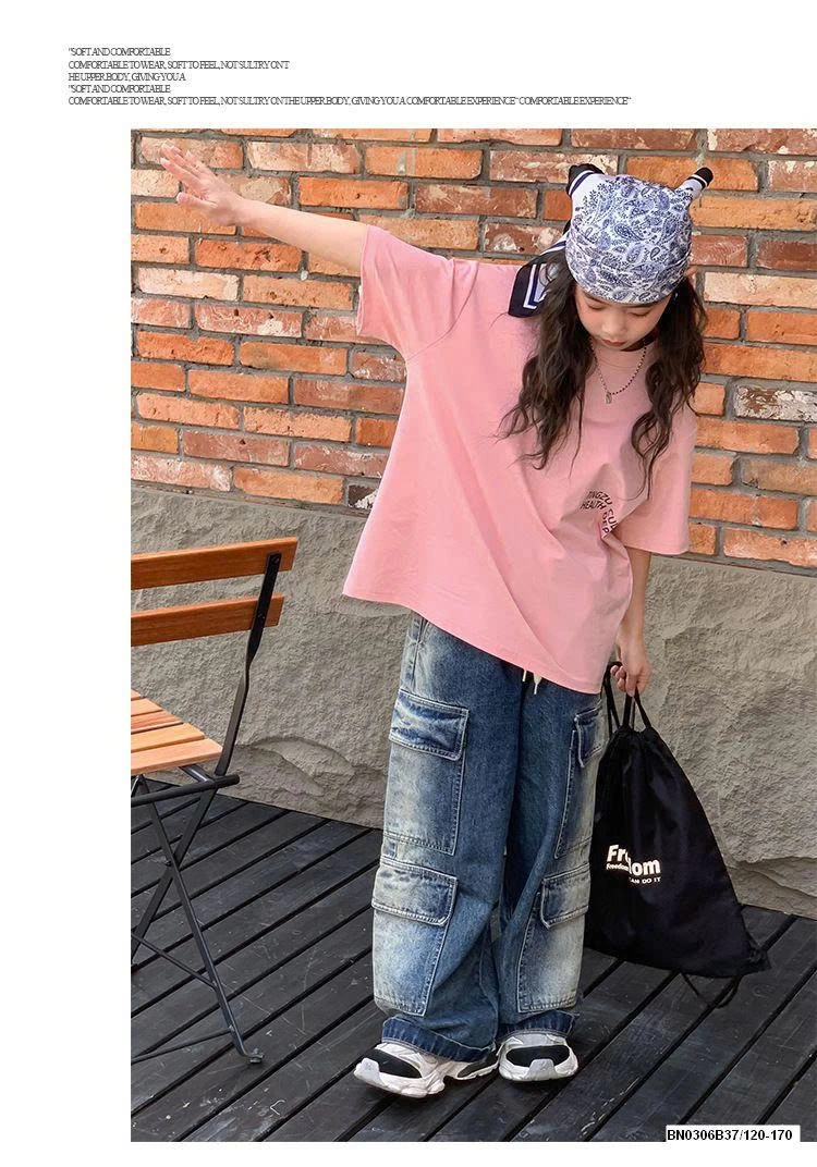 ÁO THUN CHỮ BÉ GÁI SZ ĐẠI