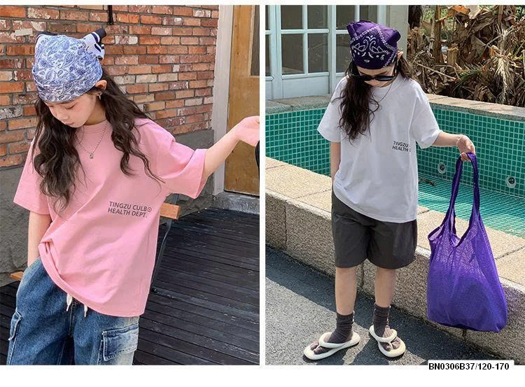 ÁO THUN CHỮ BÉ GÁI SZ ĐẠI