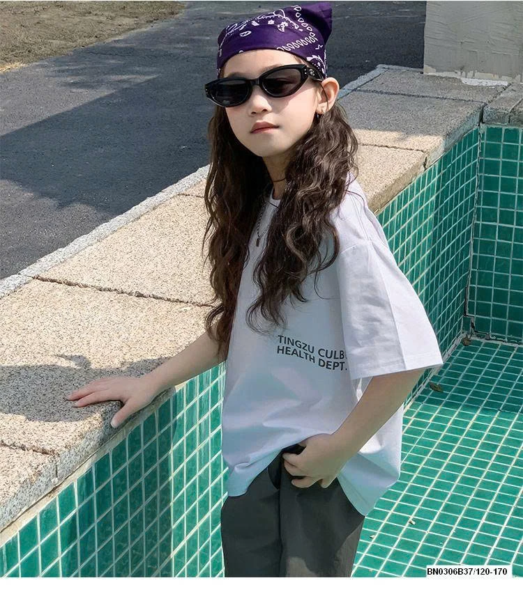 ÁO THUN CHỮ BÉ GÁI SZ ĐẠI