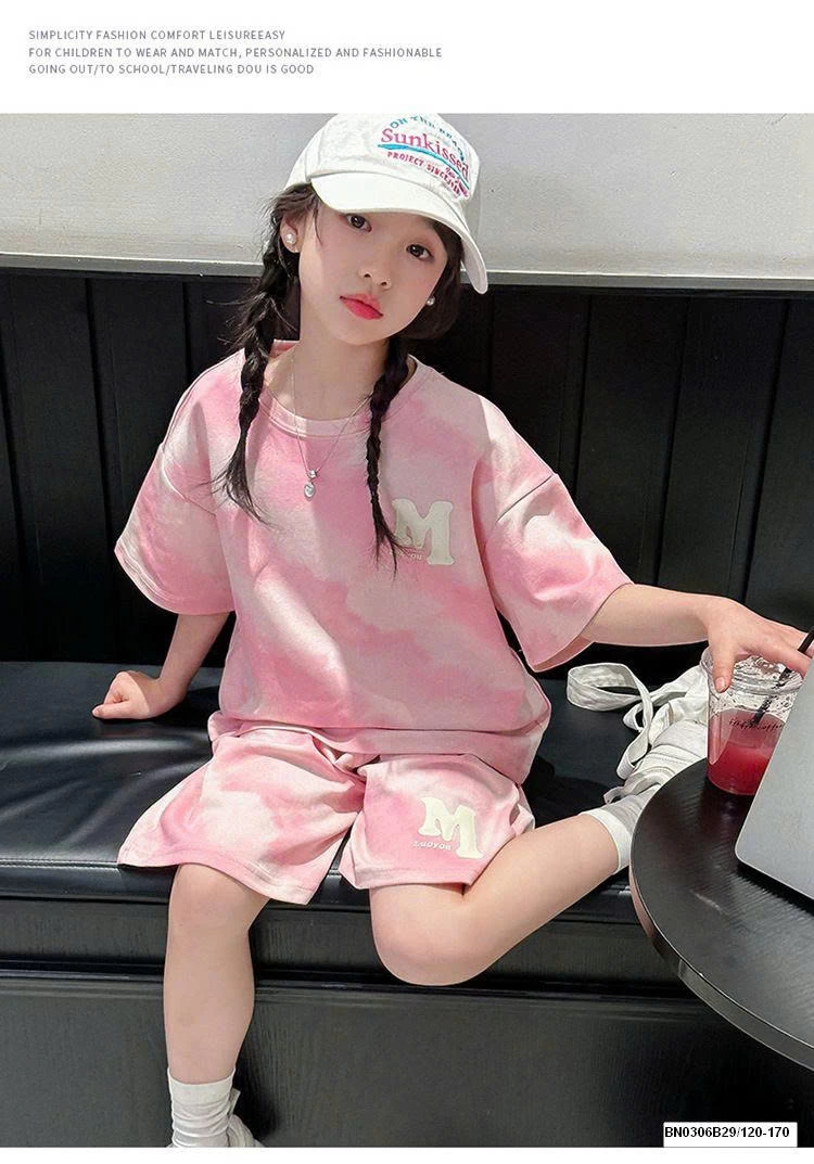 SÉT HỒNG LOANG CHỮ M