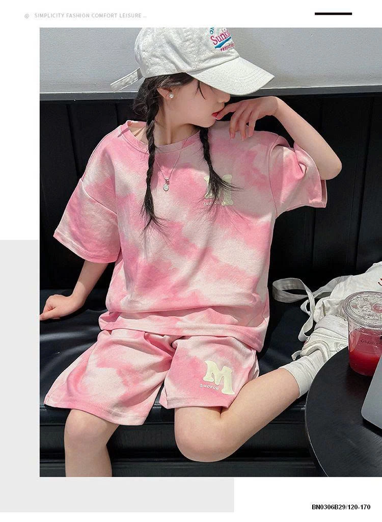 SÉT HỒNG LOANG CHỮ M