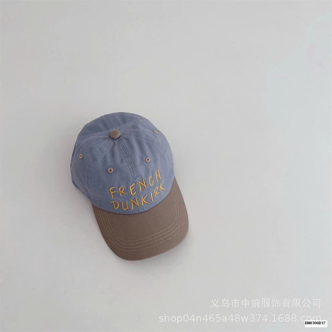 MŨ KẾT PHỐI MÀU THÊU CHỮ