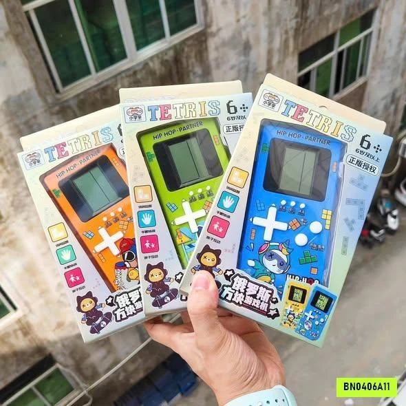 MÁY GAME CẦM TAY MINI XẾP GẠCH TETRIS
