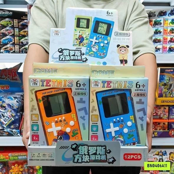 MÁY GAME CẦM TAY MINI XẾP GẠCH TETRIS