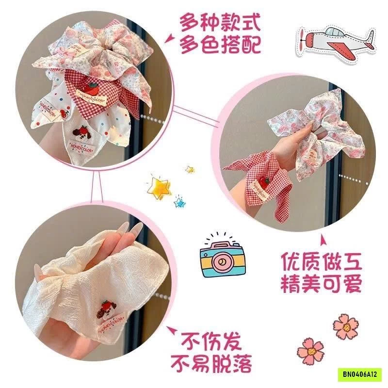 SET 4 DÂY BUỘC TÓC CHO BÉ