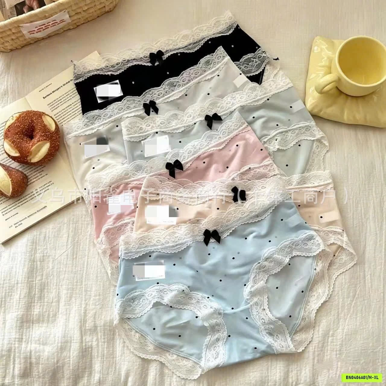 SET 6 QUẦN CHIP VIỀN REN CHO NỮ