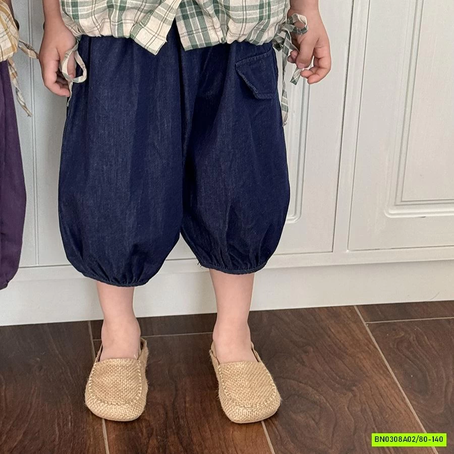 QUẦN BOM JEANS MỀM