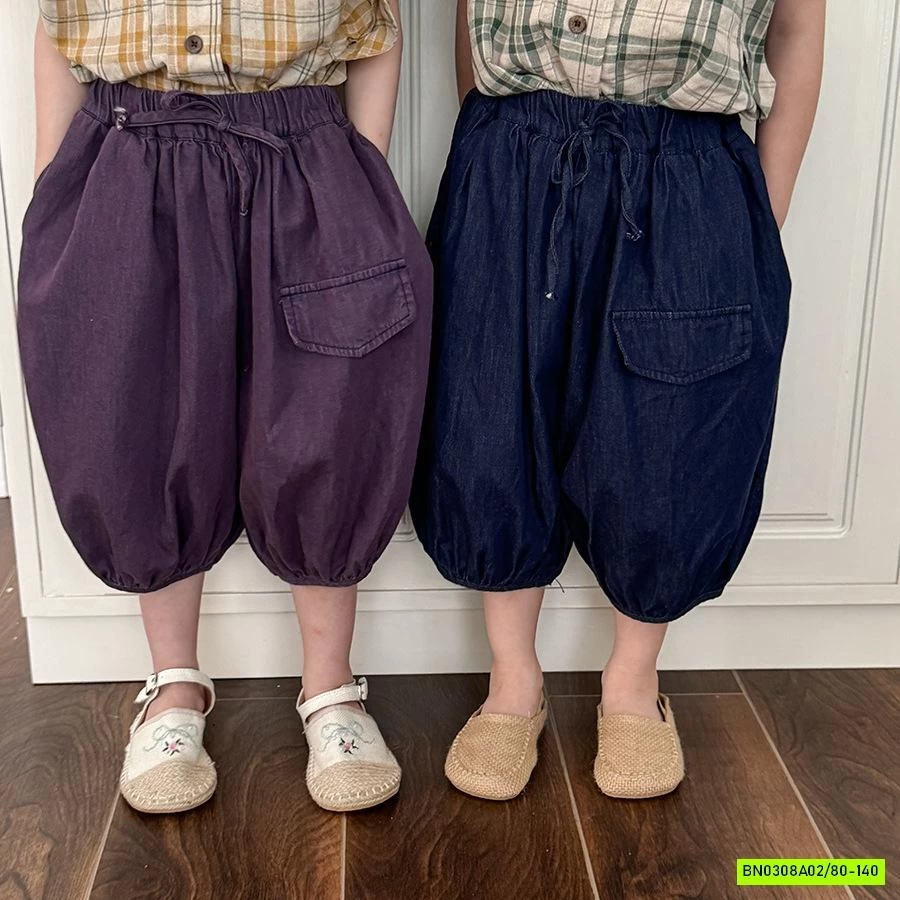 QUẦN BOM JEANS MỀM