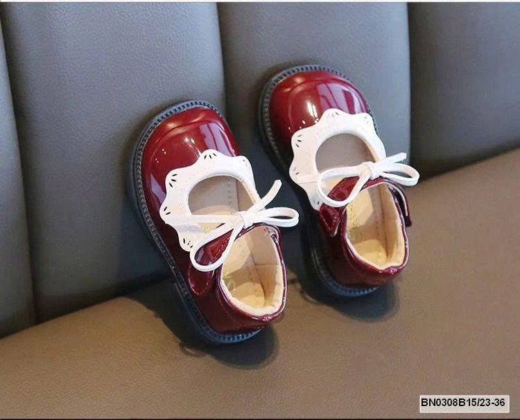 GIÀY BÚP BÊ DA BÓNG NHÍ