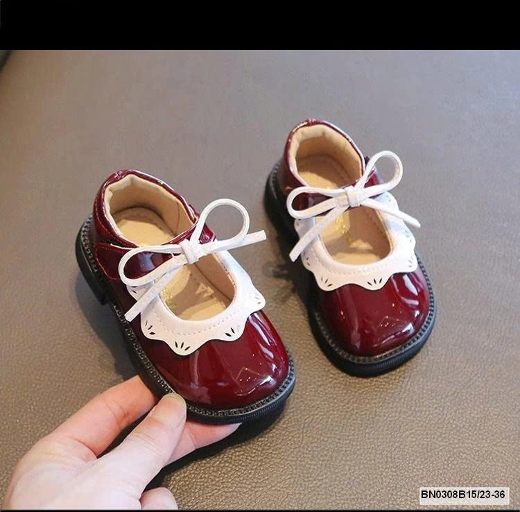 GIÀY BÚP BÊ DA BÓNG NHÍ