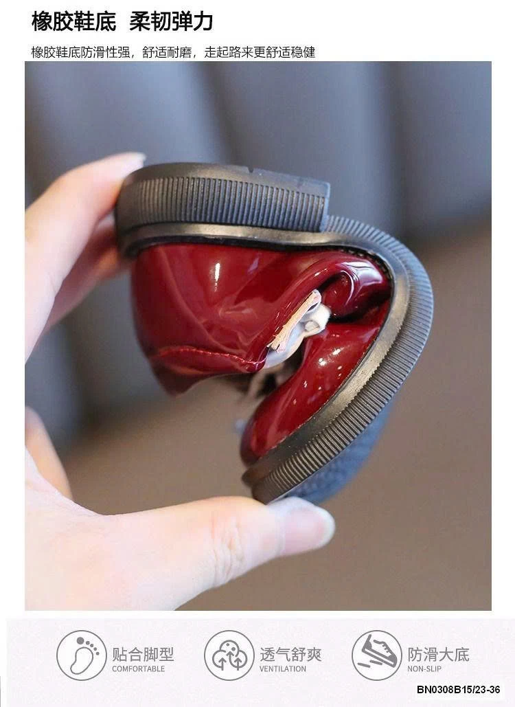 GIÀY BÚP BÊ DA BÓNG NHÍ