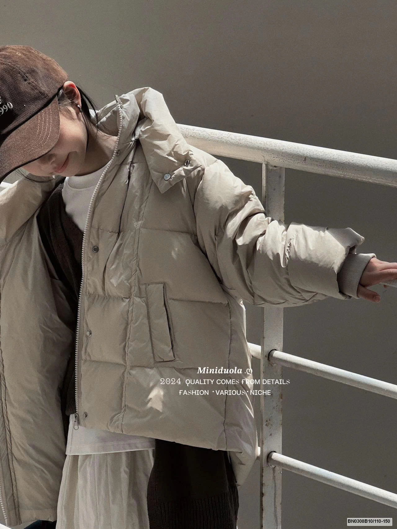 ÁO KHOÁC PHAO BÉO CÓ MŨ