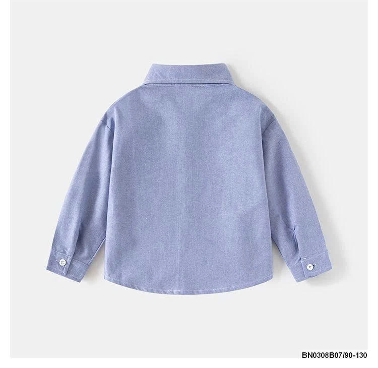 ÁO SƠ MI GẤU ĐỘI MŨ WELLKIDS