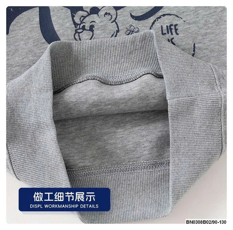 ÁO NỈ CỔ JEAN Wellkids