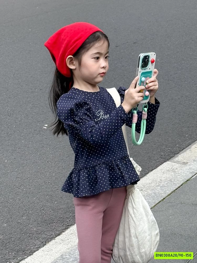 ÁO THUN TAY BỒNG GẤU VIỀN BÈO