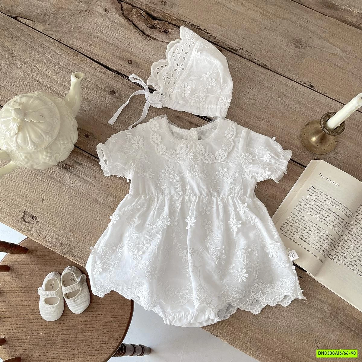 BODY VÁY THÊU HOA NỔI TIỂU THƯ