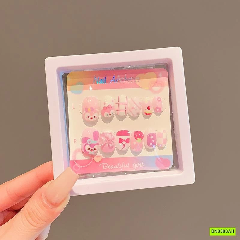 SÉT DÁN MÓNG TAY KUTE CHO BÉ