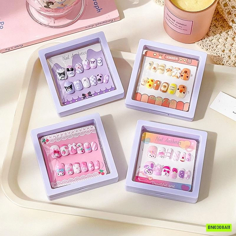 SÉT DÁN MÓNG TAY KUTE CHO BÉ