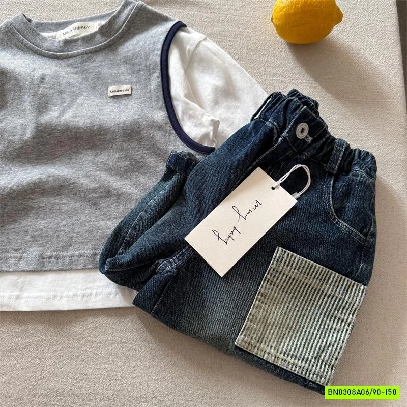 JEANS BAGGY RÁCH GỐI MMY