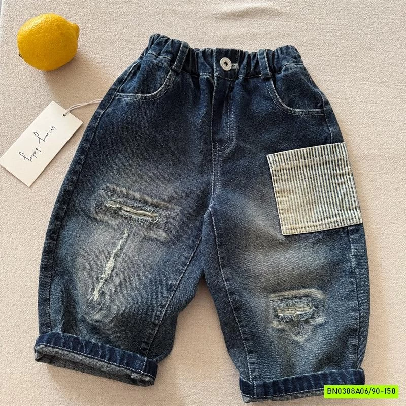 JEANS BAGGY RÁCH GỐI MMY