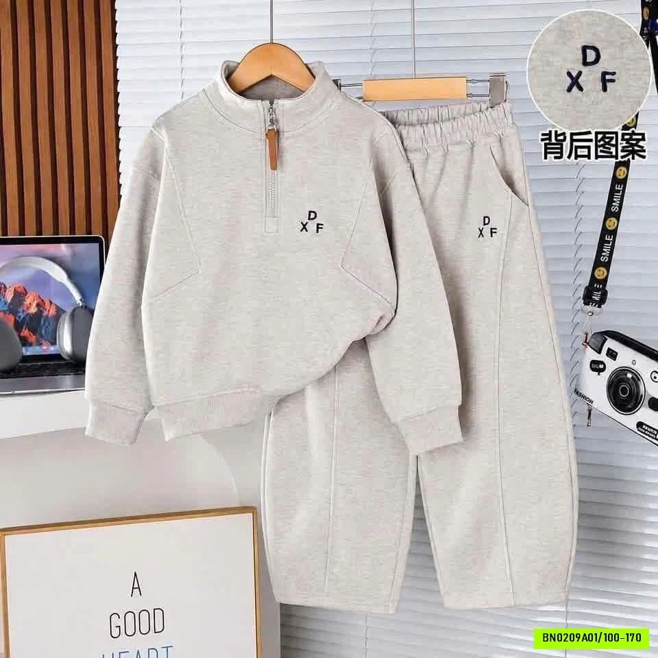 BỘ NỈ KHÓA CỔ