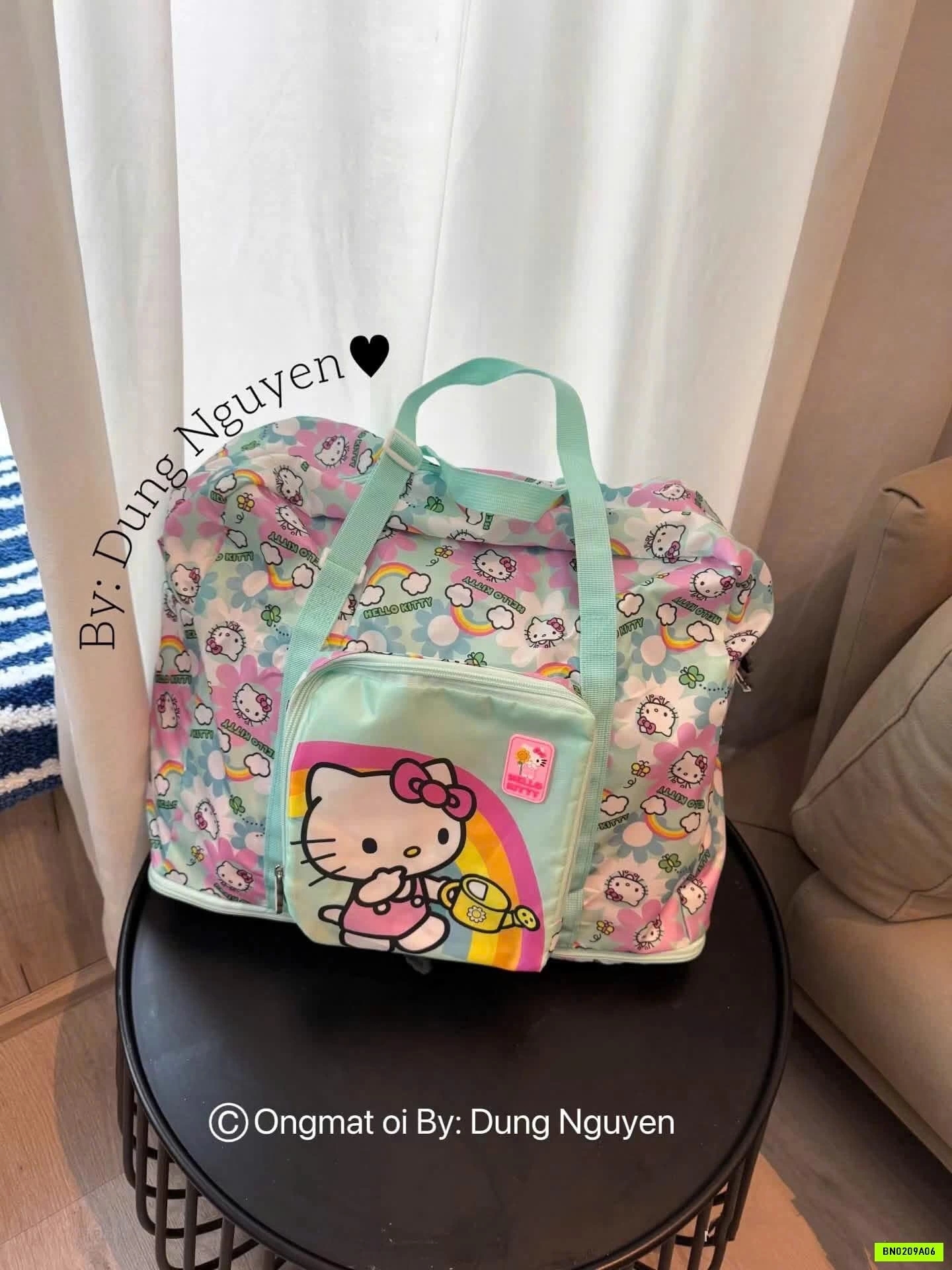 TÚI DU LỊCH GẤP GỌN KITTY