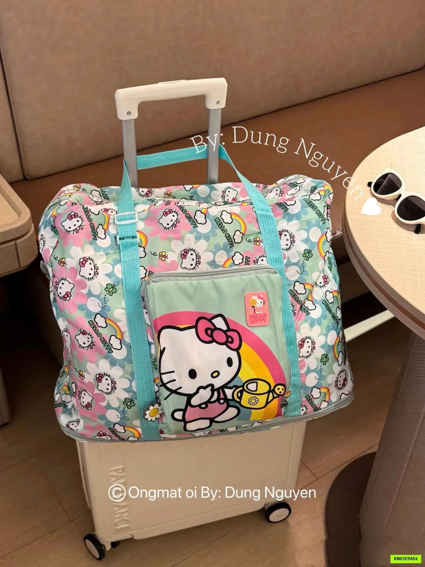 TÚI DU LỊCH GẤP GỌN KITTY