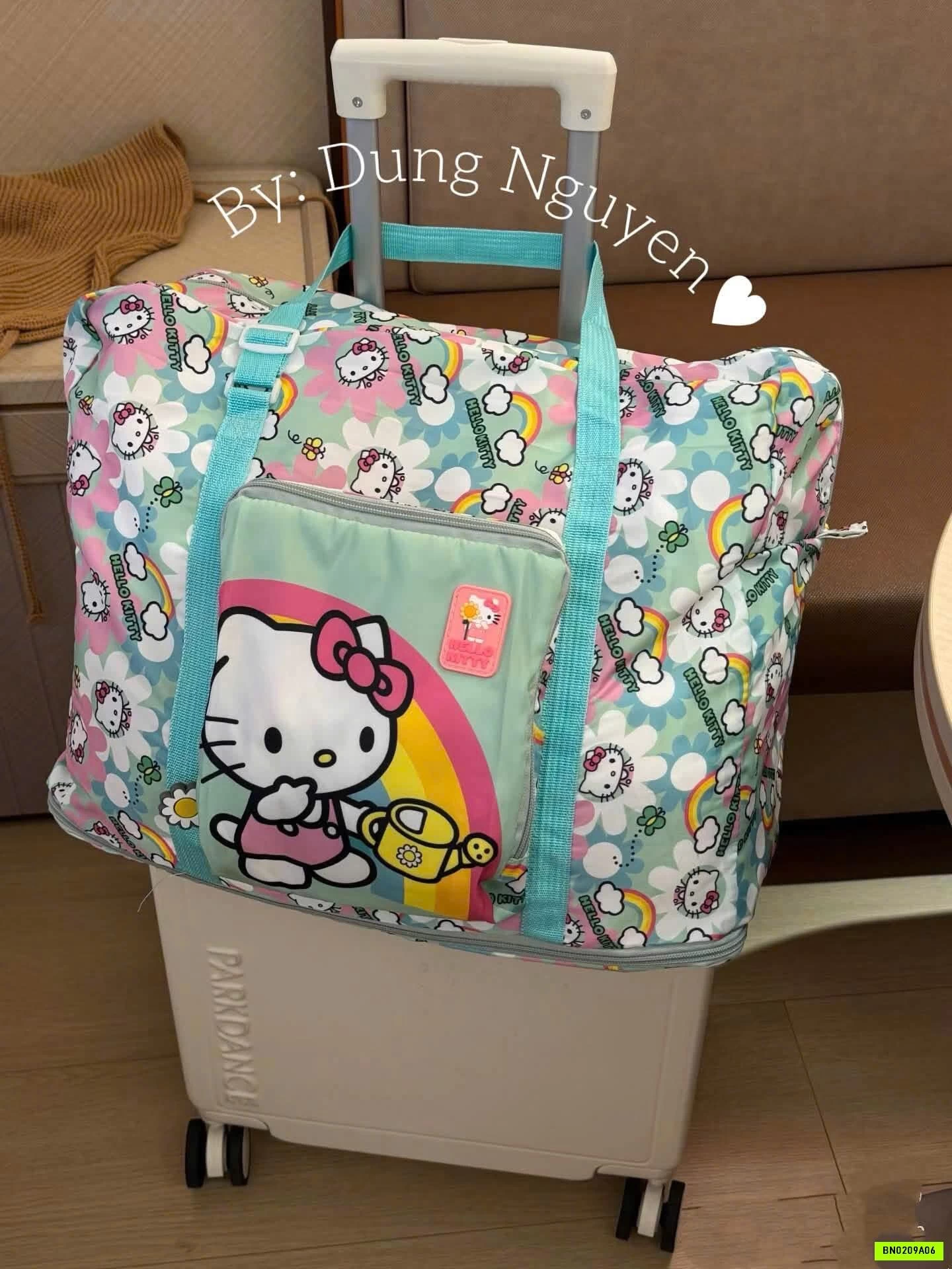 TÚI DU LỊCH GẤP GỌN KITTY