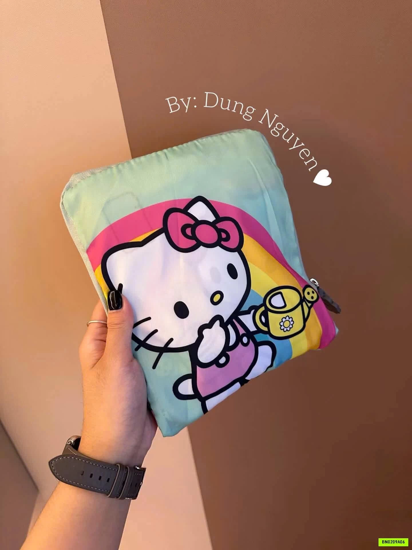 TÚI DU LỊCH GẤP GỌN KITTY
