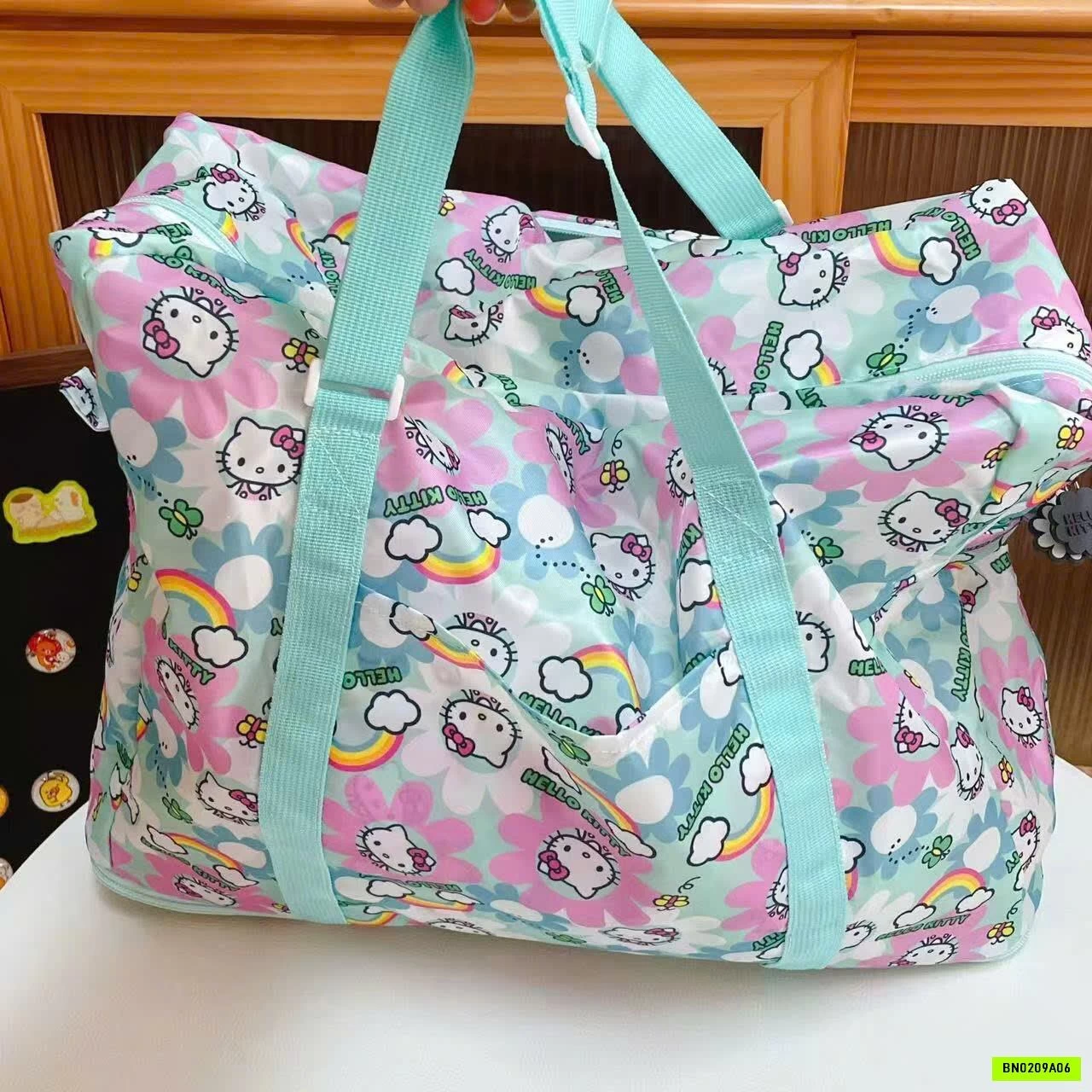 TÚI DU LỊCH GẤP GỌN KITTY