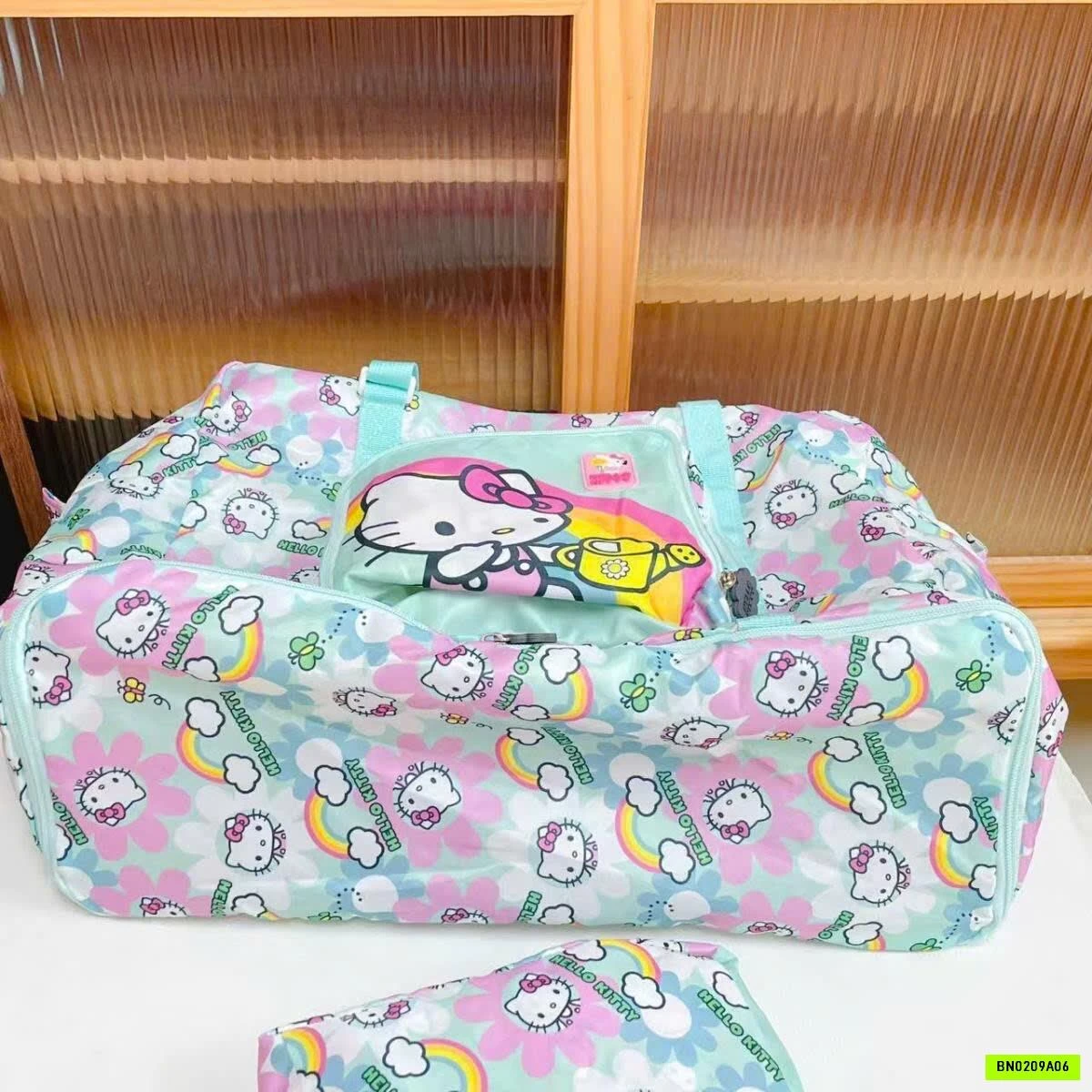 TÚI DU LỊCH GẤP GỌN KITTY