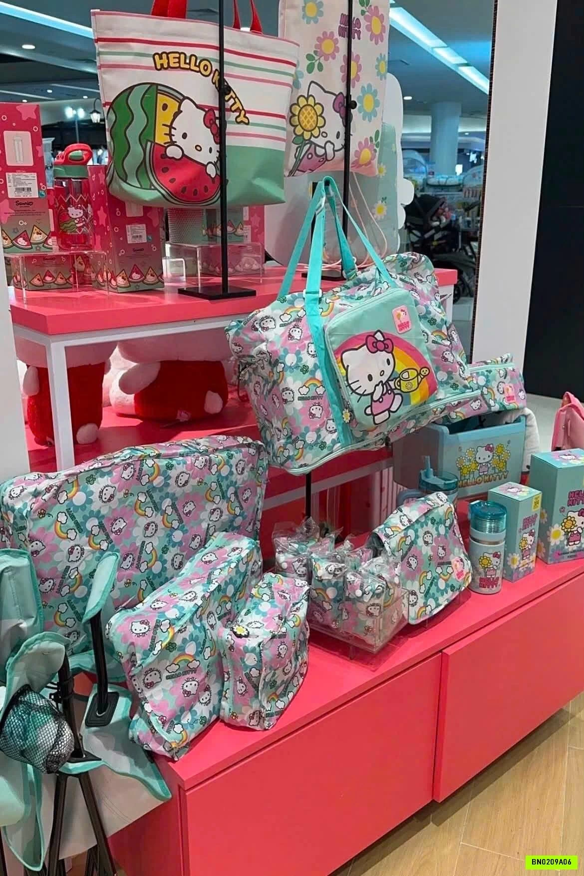 TÚI DU LỊCH GẤP GỌN KITTY