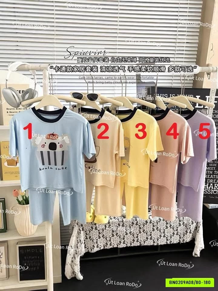 BỘ THUN LẠNH NGẮN TAY QUẦN DÀII