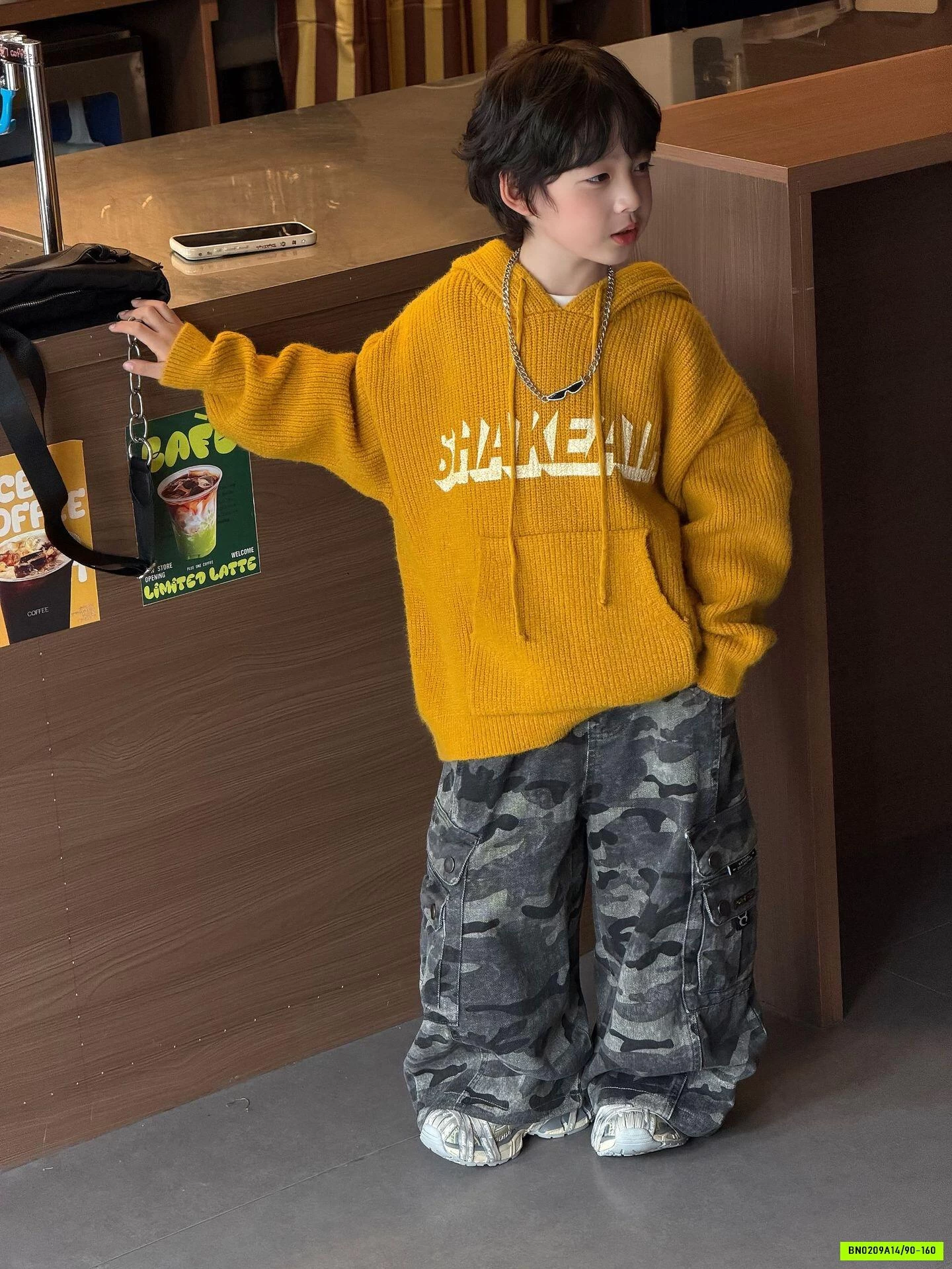 HOODIE LEN VÀNG FANSHU