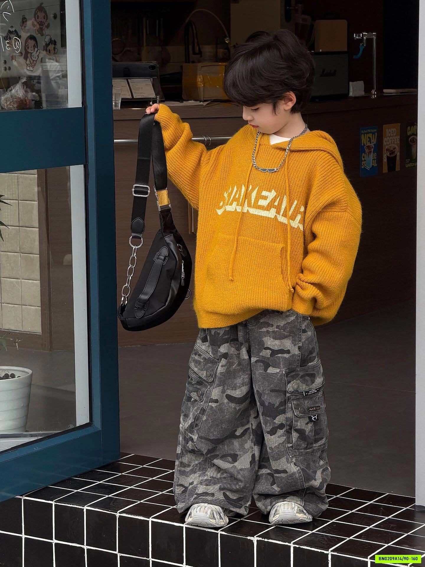 HOODIE LEN VÀNG FANSHU