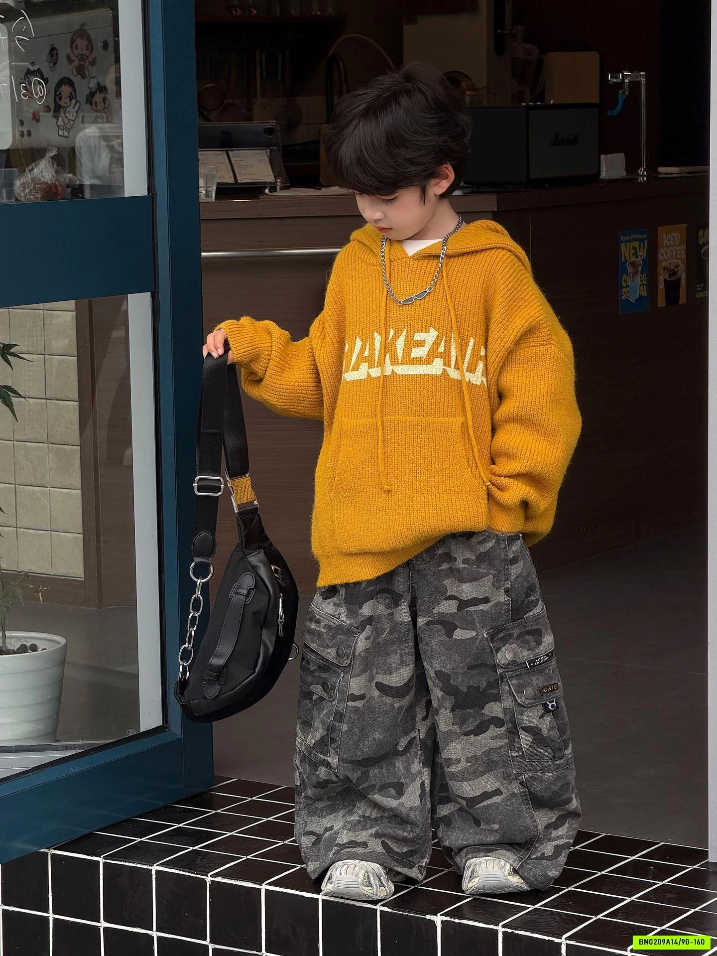 HOODIE LEN VÀNG FANSHU